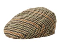 Wool Plaid Ivy Cap With Cloth Lining IV1933